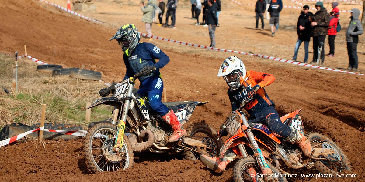 El Campeonato Navarro Vasco Aragonés de motocross fue todo un éxito en Murchante