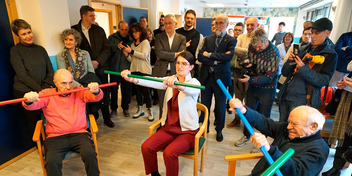Proyecto ACERCAR de ADACEN y el Colegio de Mëdicos de Navarra en Cascante