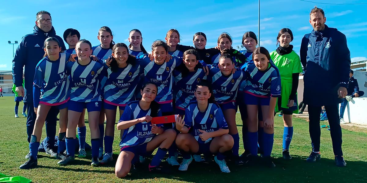 Equipo Alevín Infantil Femenino del CA Cirbonero
