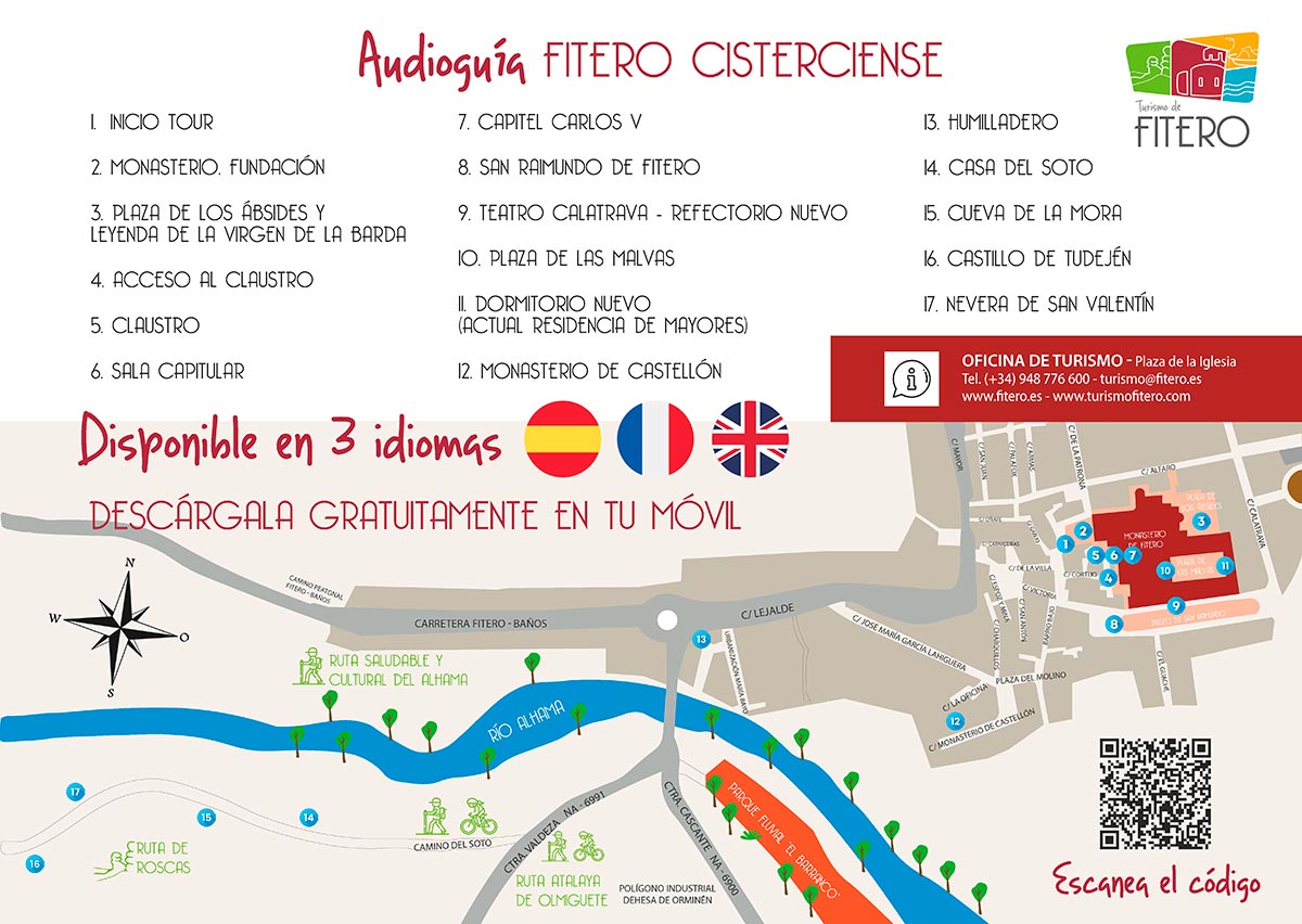 La audioguía 'A tu ritmo' está disponible en inglés, francés y español