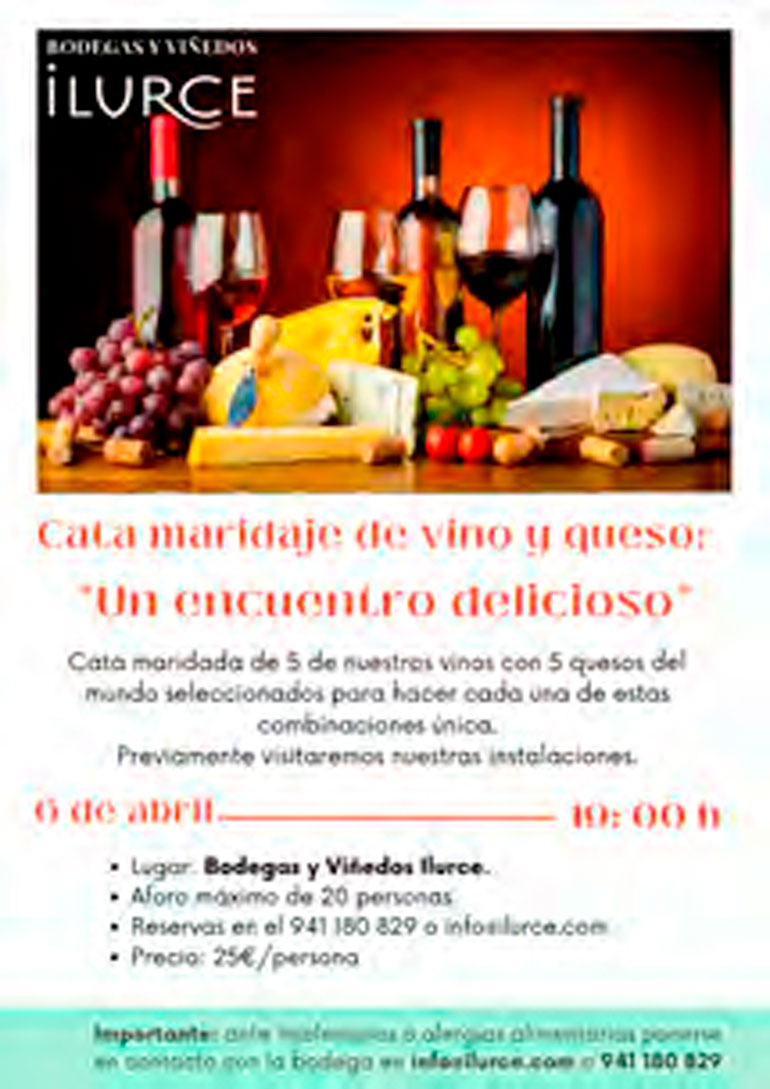 Cata en Alfaro de maridaje de vino y queso ‘Un encuentro delicioso’