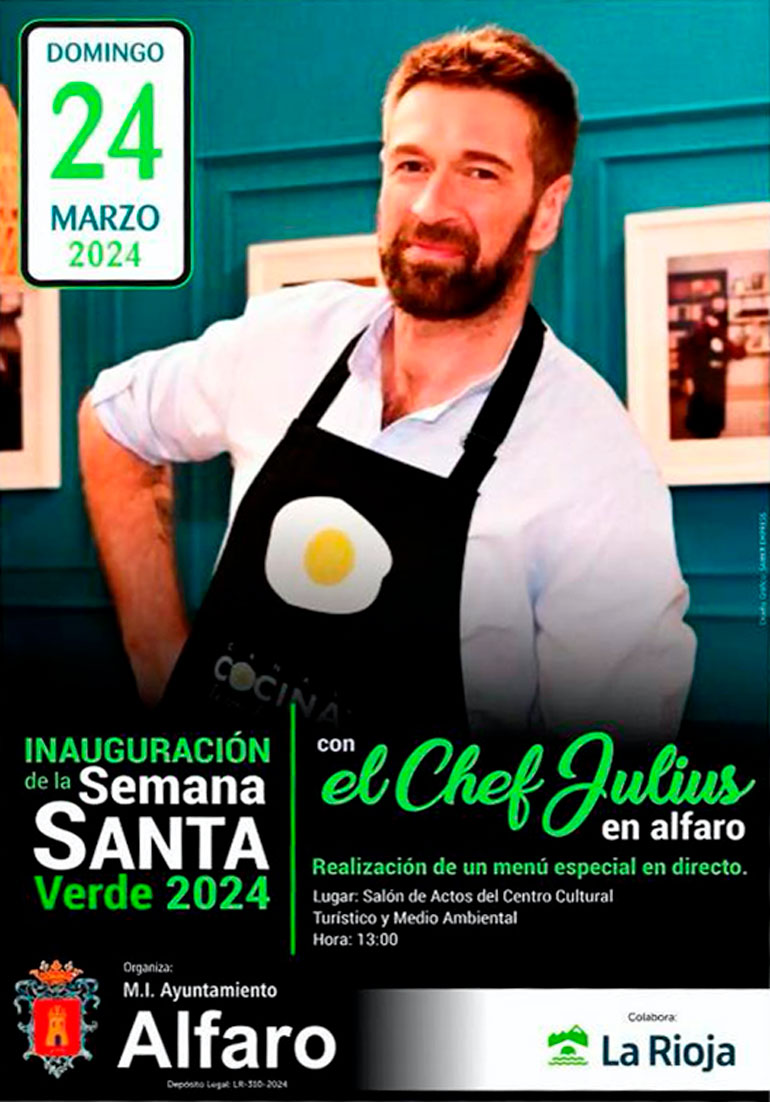 Jornada inaugural de la XVIII Semana Santa Verde 2024 en Alfaro