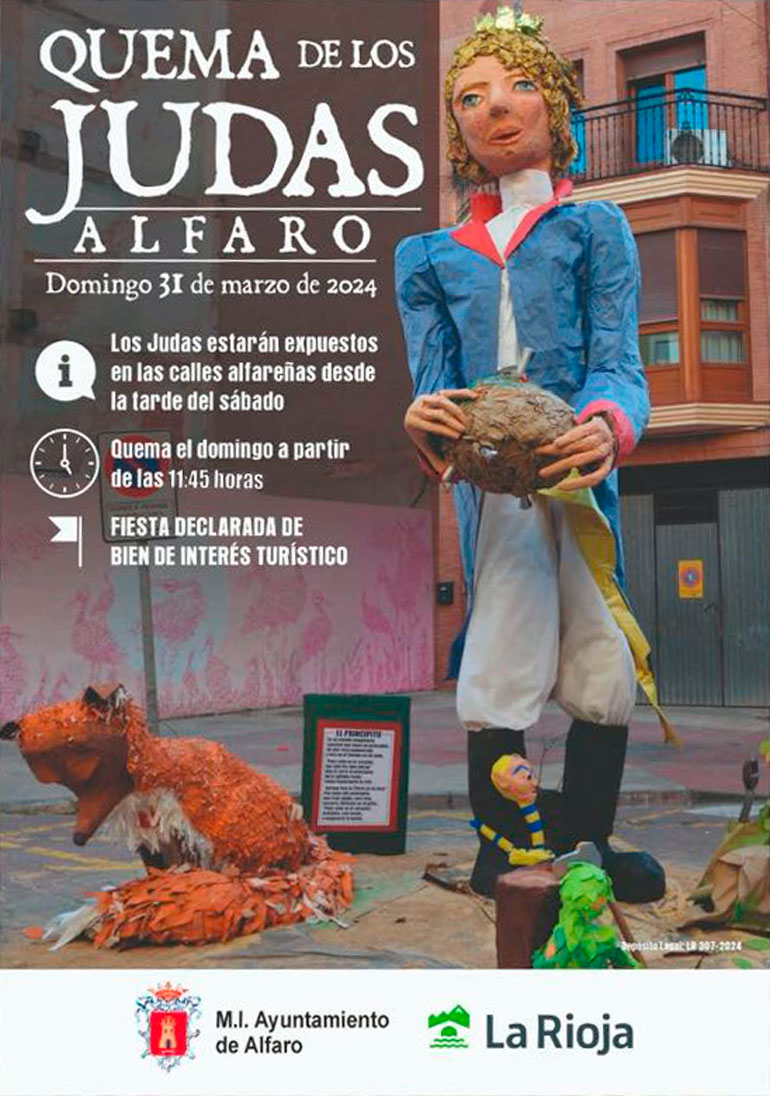 Exposición y Quema de Judas en las Calles