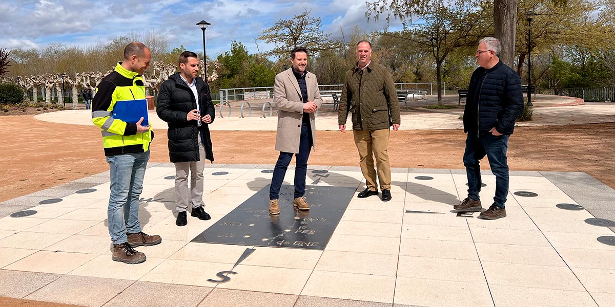 El reloj solar del Corredor Verde Turístico de Tudela