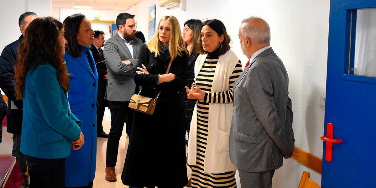 Visita Gobierno de Aragon Hogar Doz
