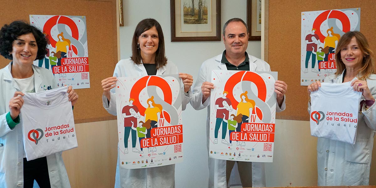 Presentación de las IV Jornadas de la Salud 2024 en Tudela