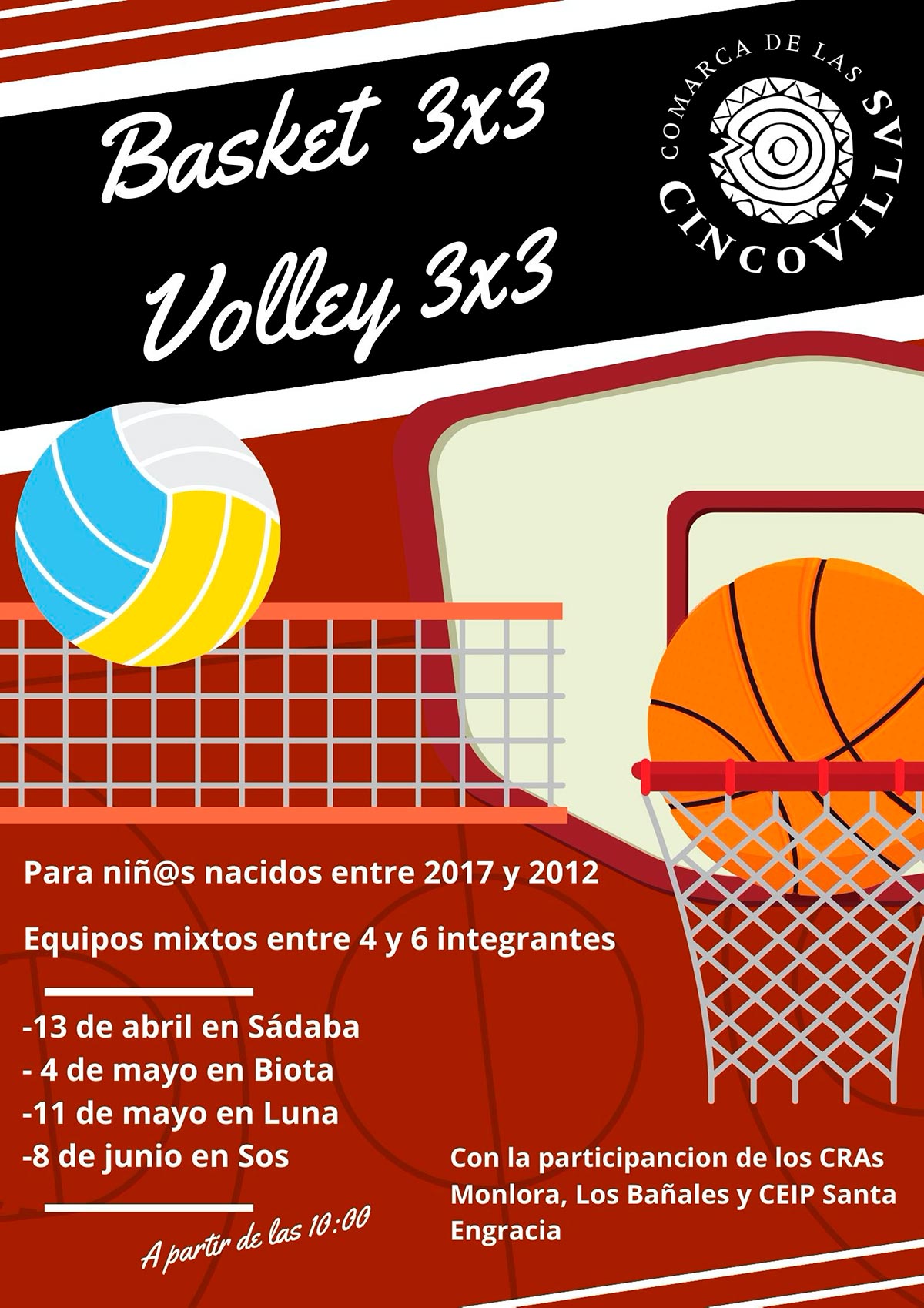 Cartel de Conecta R en Cinco Villas 2024
