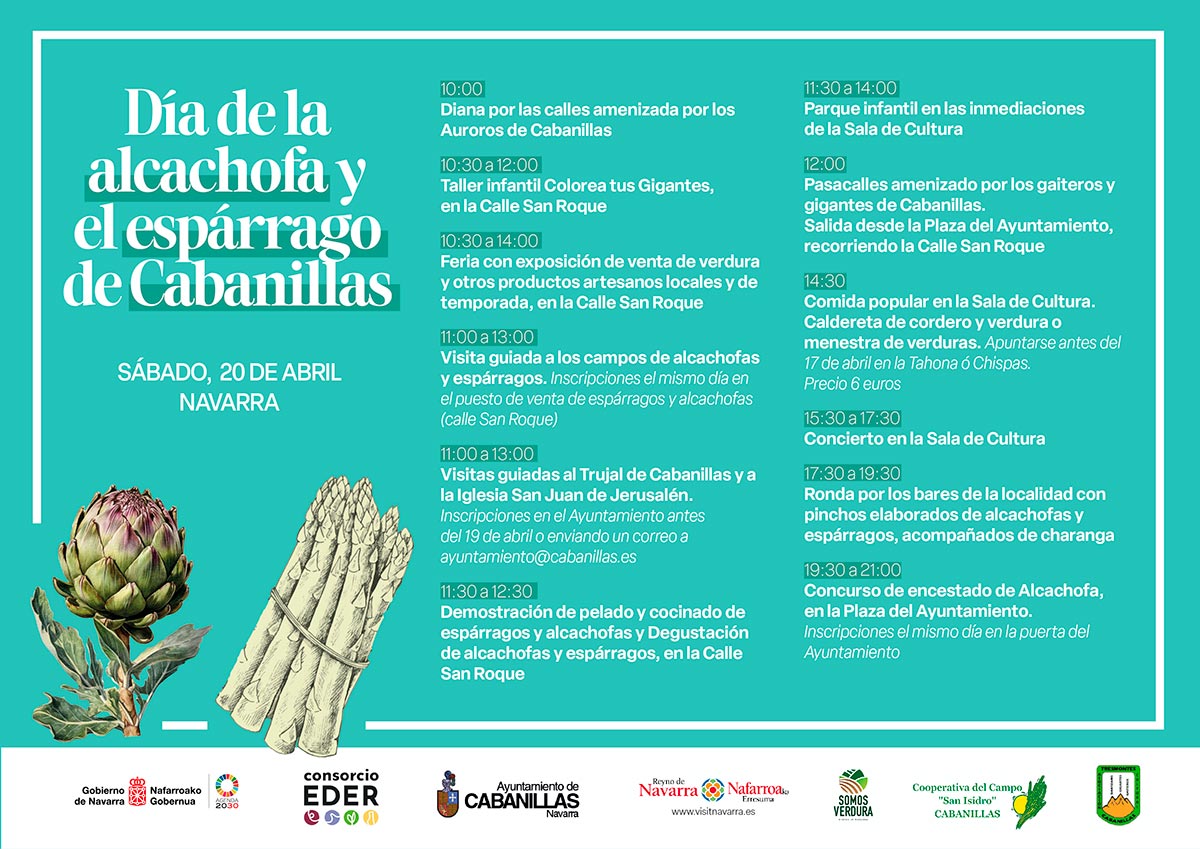 VII Día de la Alcachofa y el Espárrago 2024 en Cabanillas