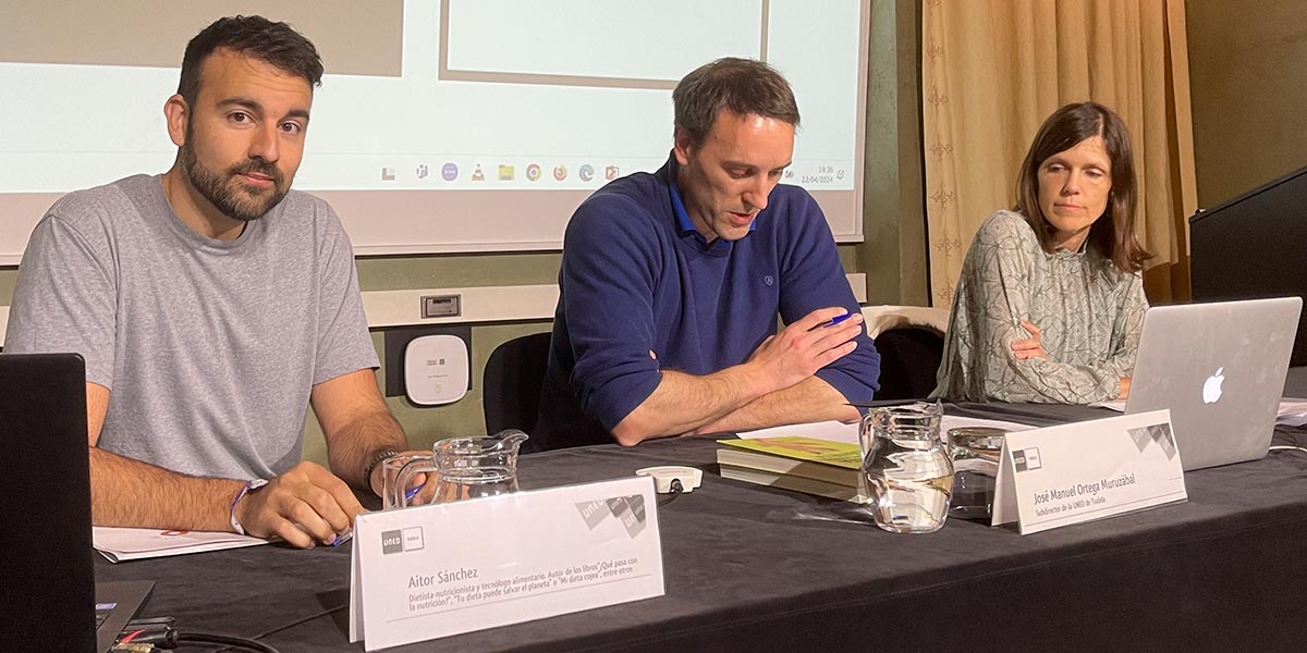 Aitor Sánchez, José Manuel Ortega y Ana Campillo