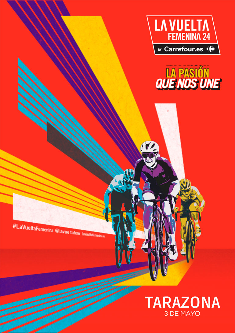 Cartel de La Vuelta España Femenina