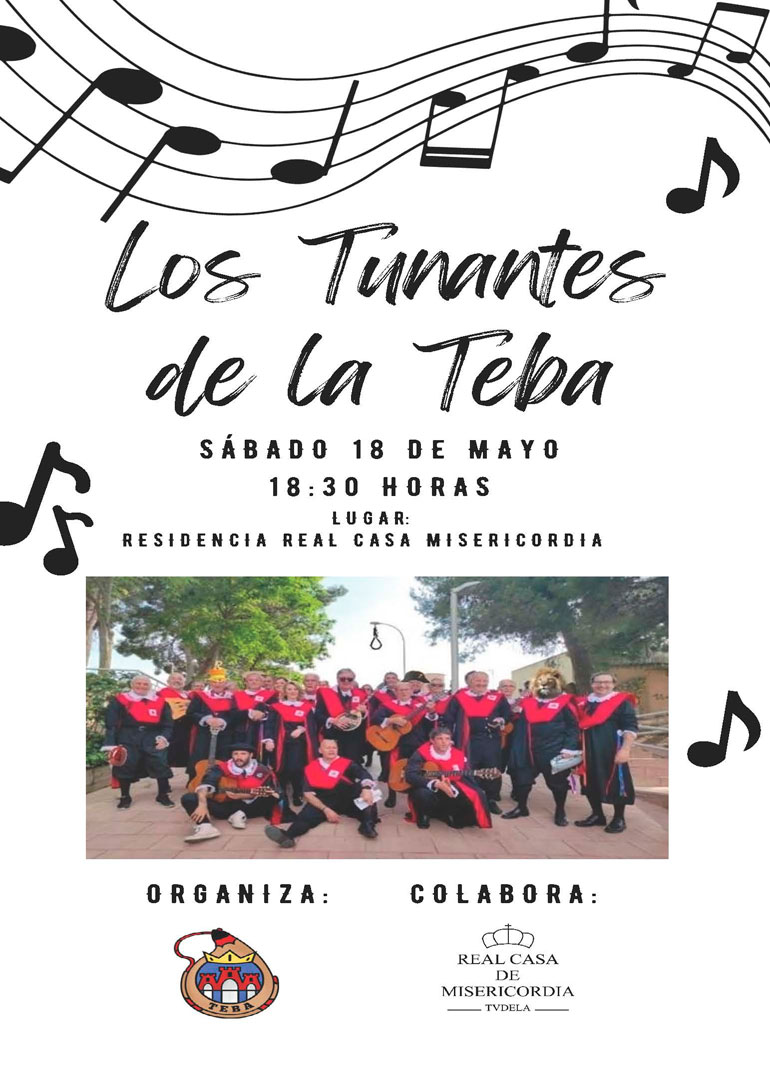 Actuación en Tudela de Los Tunantes de La Teba