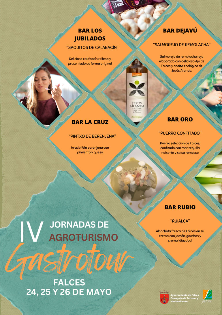 IV Jornadas de Agroturismo 2024 en Falces gastrotour