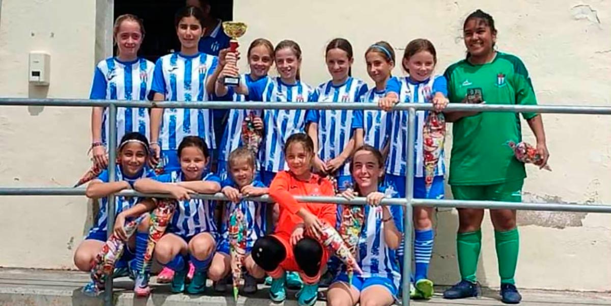 Las chicas del CA Valtierrano se proclamaron campeonas del torneo Alevín y Benjamín