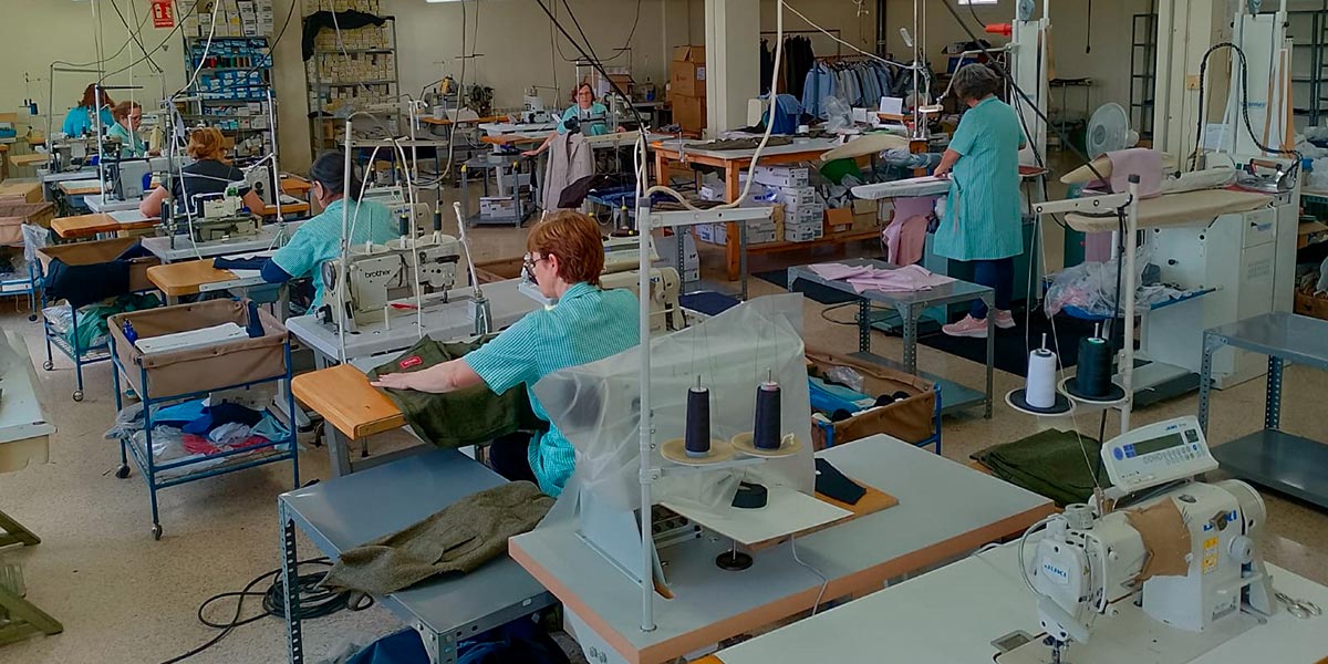 Taller de la cooperativa textil San José Artesano