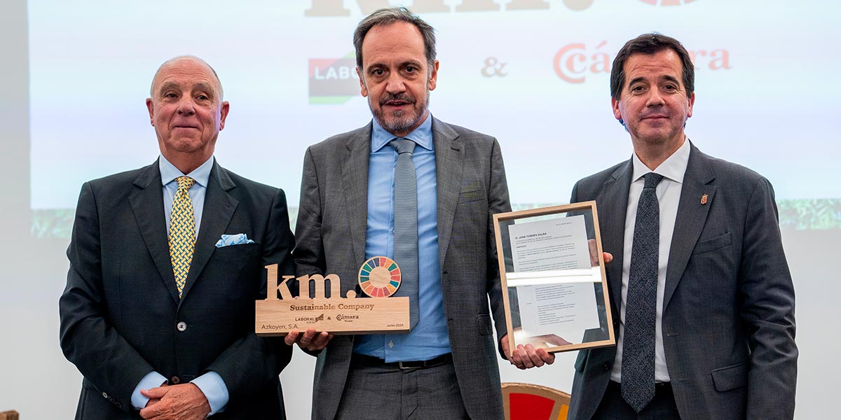 Entrega del Premio Sustainable Company a Azkoyen