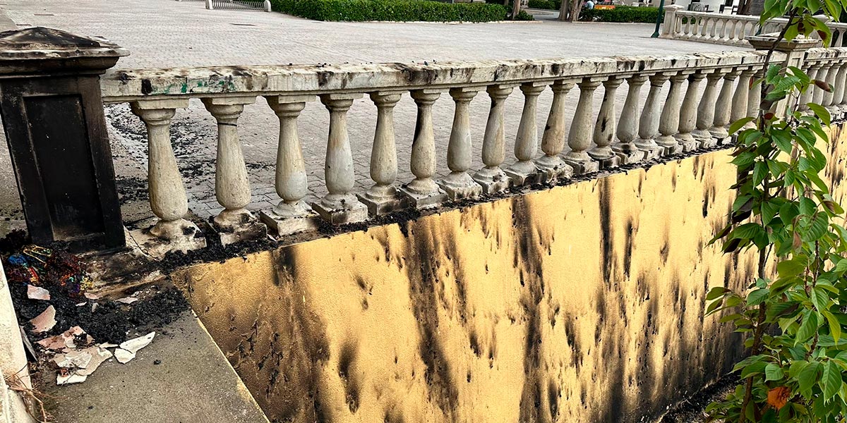 Ataque homófobo a la manta Arco Iris 4