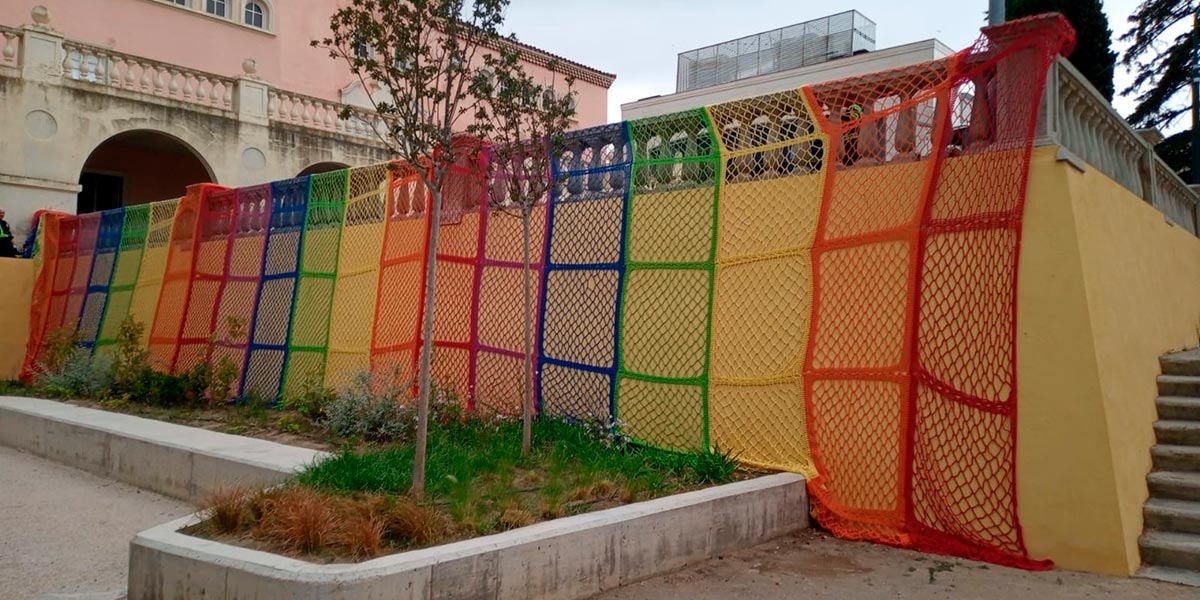 Ataque homófobo a la manta Arco Iris 2