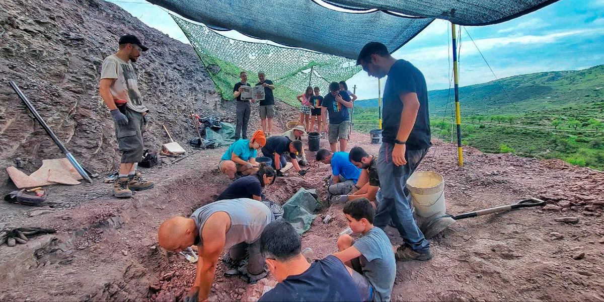 Comienza la nueva y prometedora campaña de excavación paleontológica en Igea 8
