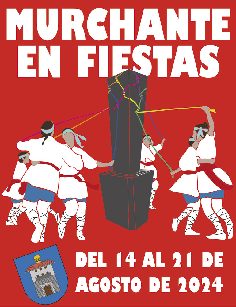 Fiestas de Murchante 2024 cartel 2º adultos