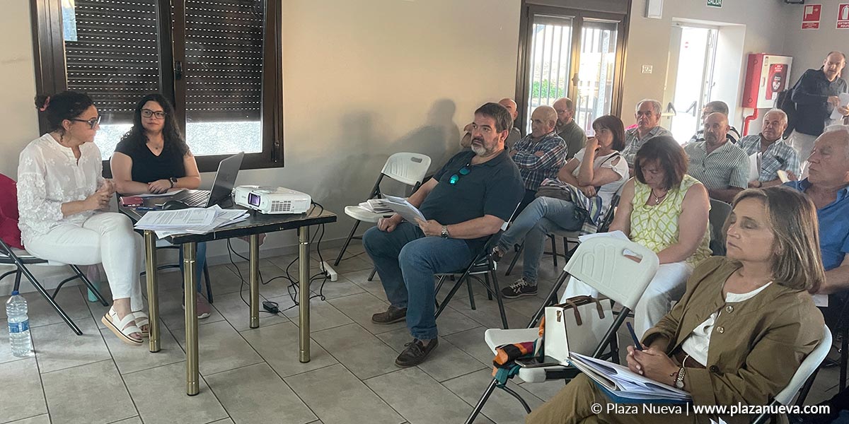Un momento de la reunión