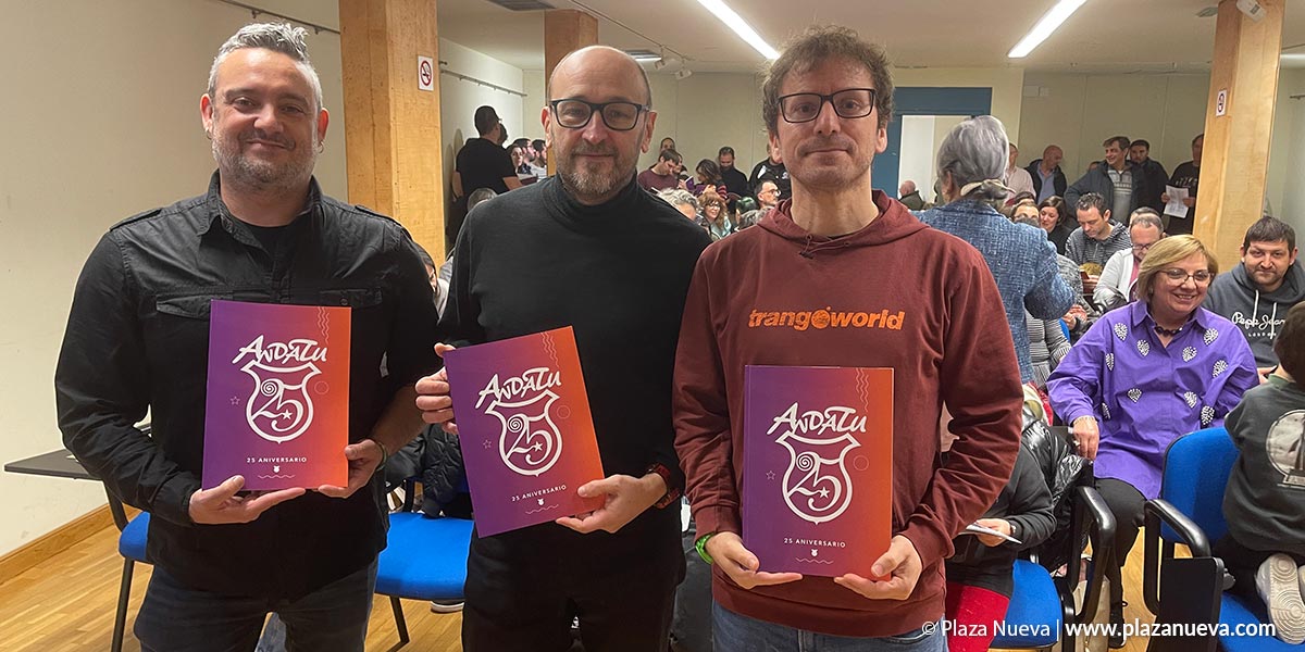 Sergio Rodero, Julio Mazarico y Eduardo Pérez en la presentación del libro