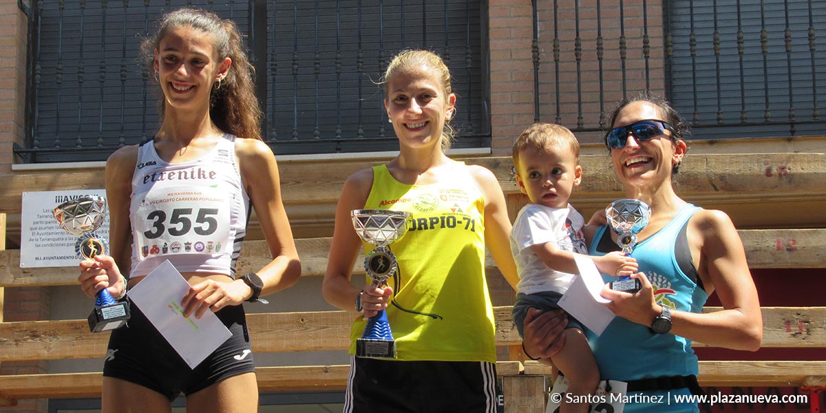 Ganadoras de la categoría Senior Femenino