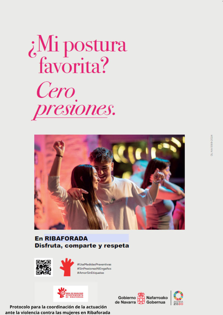 Cartel Agresiones sexistas Ribaforada 1