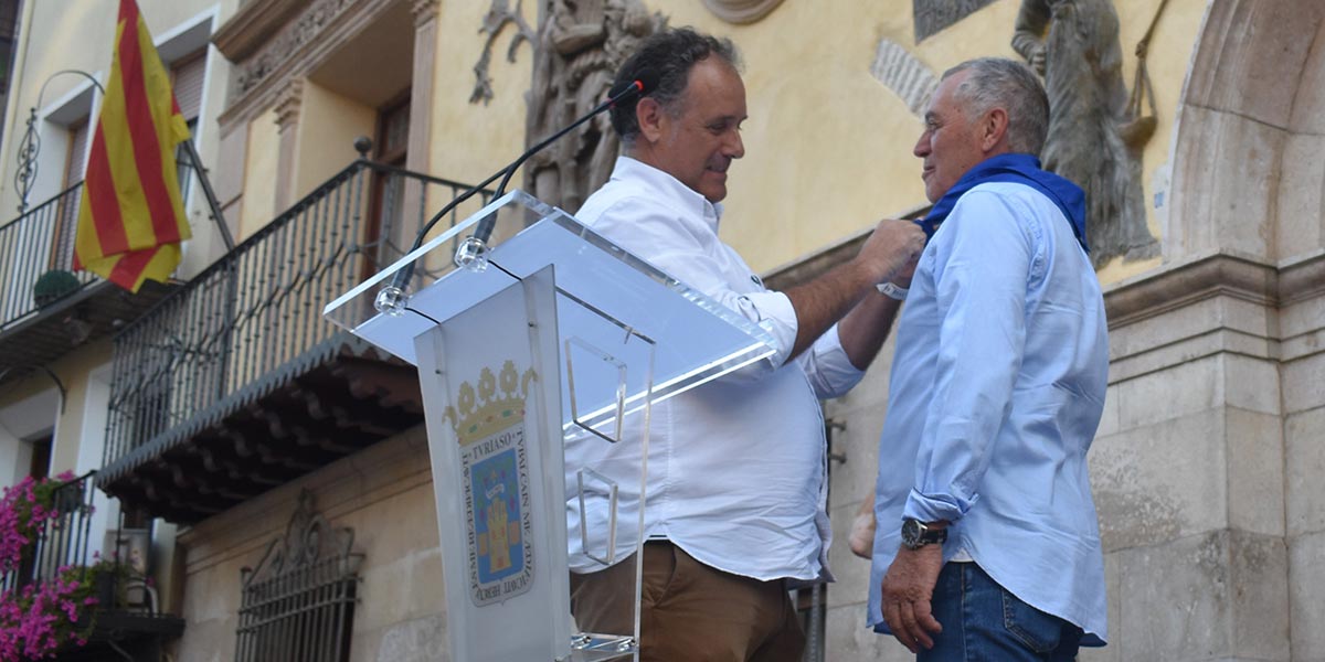 Reconocimiento a Luis Escribano, primer Cipotegato voluntario