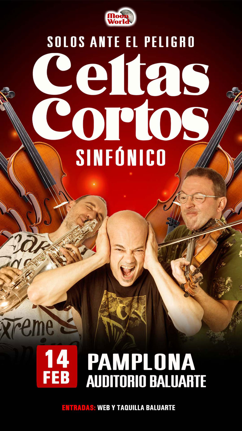 Concierto en Pamplona ‘Solos ante el peligro’ de Celtas Cortos