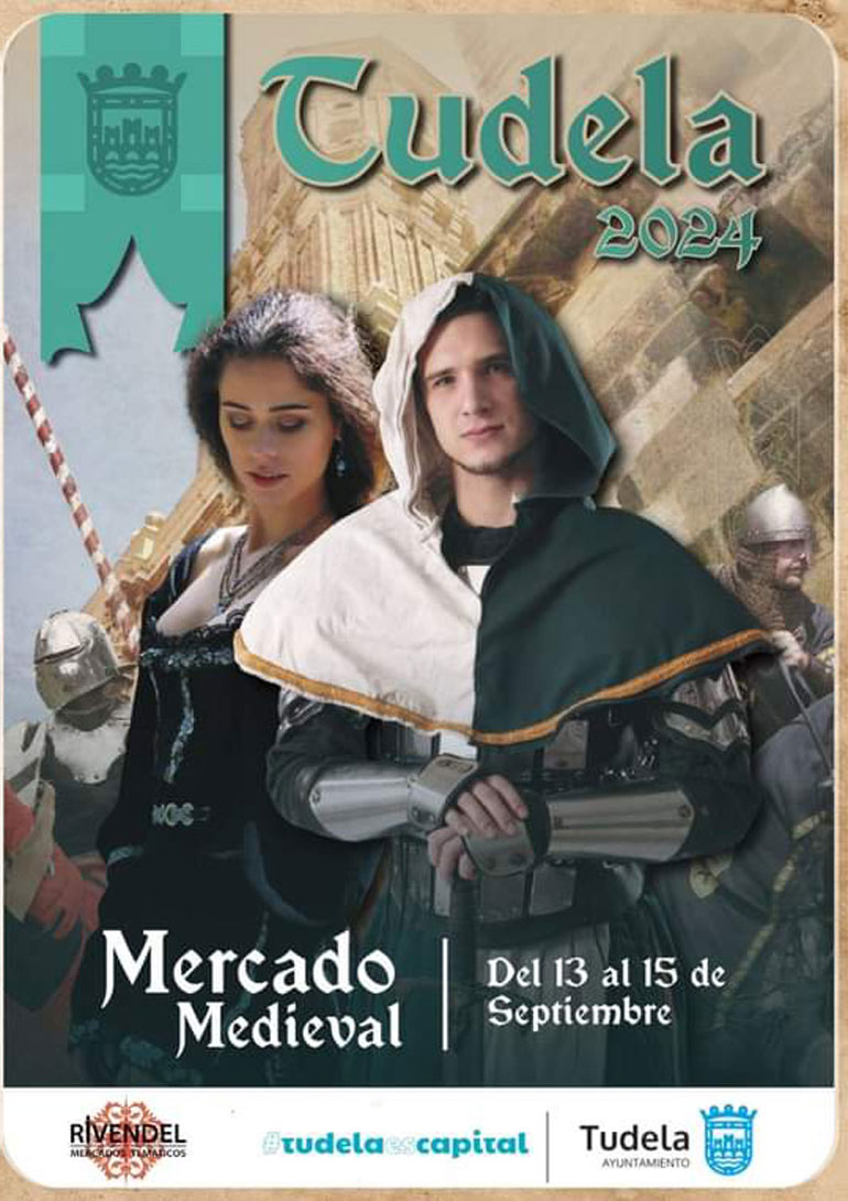 Mercado Medieval 2024 en Tudela