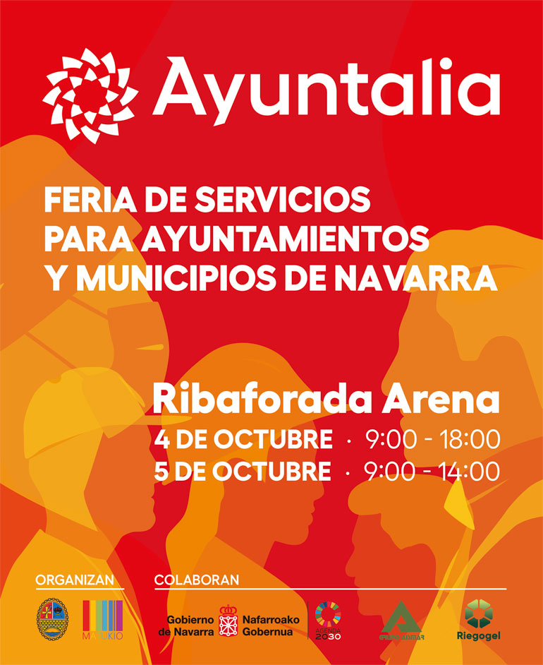 I Feria de Servicios para Ayuntamientos y Municipios de Navarra Ayuntalia 2024 en Ribaforada
