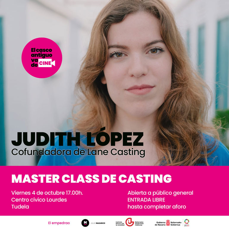 Master Class de Casting en Tudela con Judith López