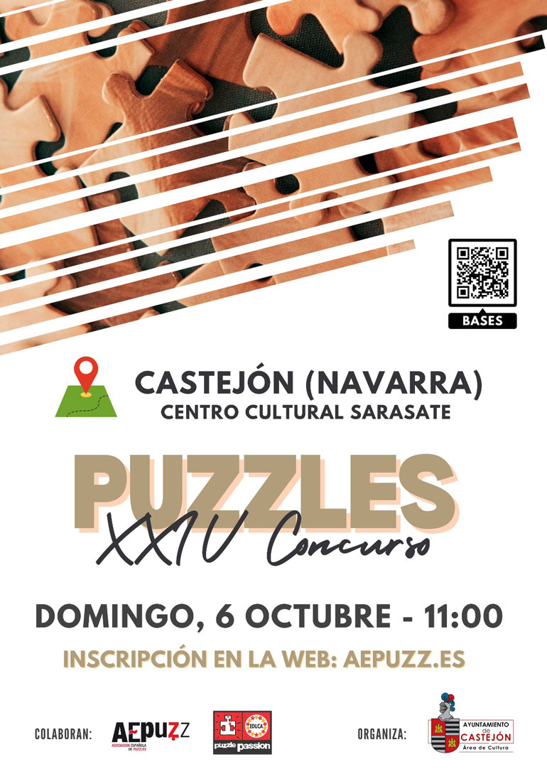 XXIV Concurso de puzzles 2024 en Castejón