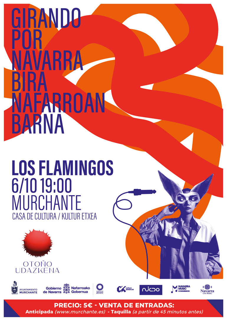 Girando por Navarra 2024 en Murchante Concierto de Los Flamingos