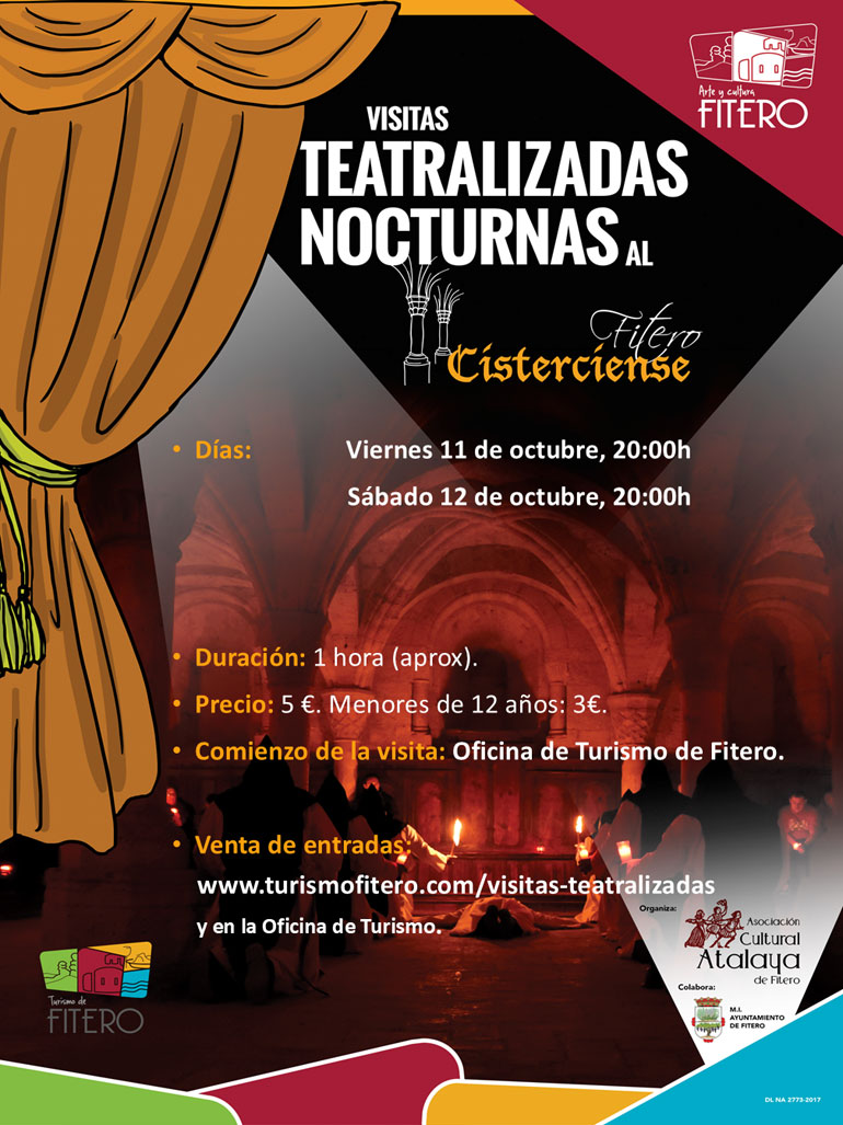 Visitas teatralizadas nocturnas al Fitero Cistercense