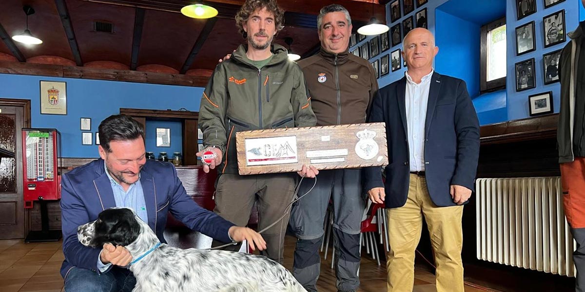 Cornago y Gold lograron superar las seis pruebas clasificatorias del I Campeonato de Montaña de perros de muestra