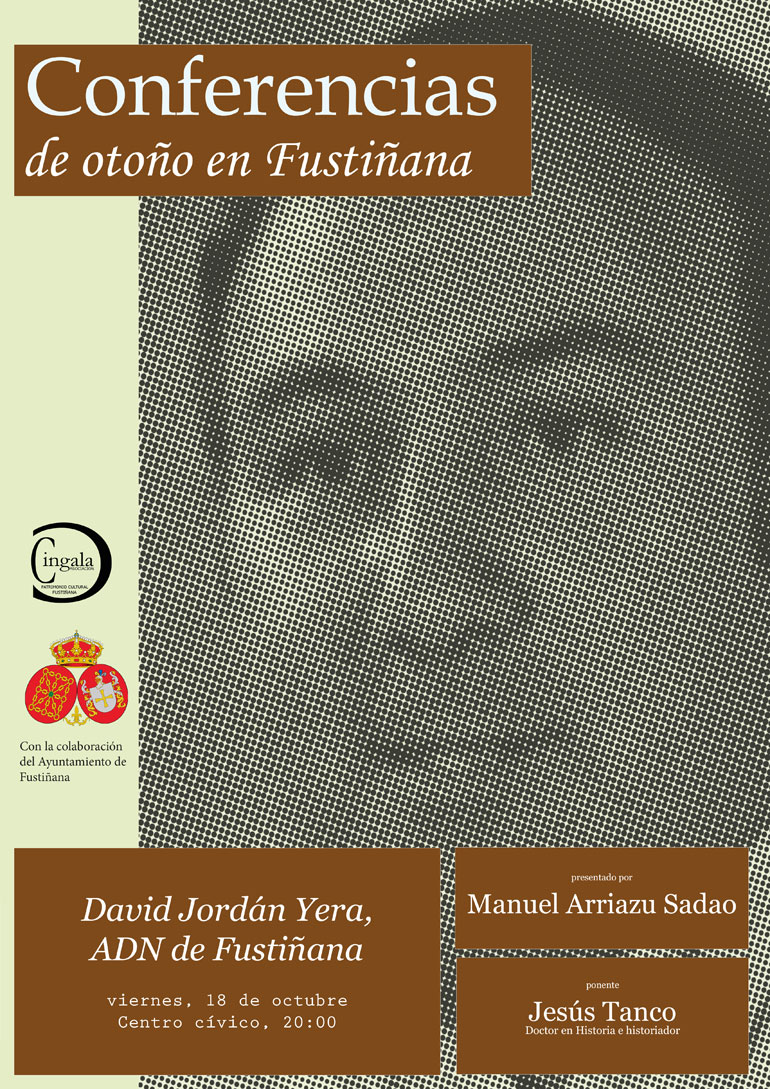 Conferencias de otoño 2024 en Fustiñana David Jordán Yera, ADN de Fustiñana