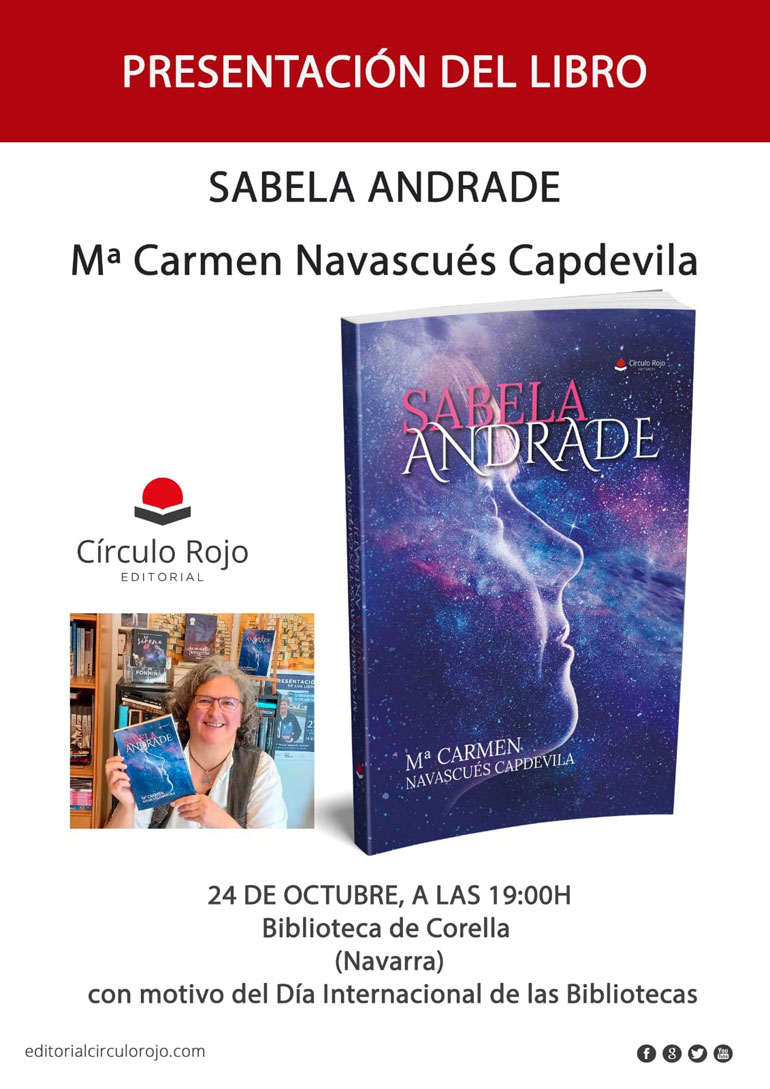Presentación en Corella del libro ‘Sabela Andrade’ de M.ª Carmen Navascués Capdevila