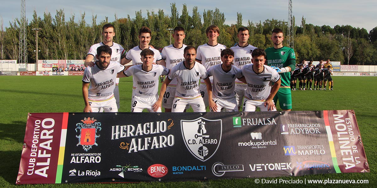 El CD Alfaro recibió un excesivo castigo en su feudo