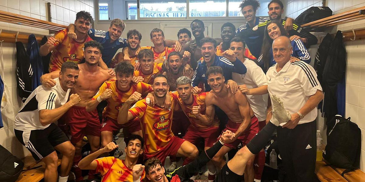Al SD Ejea, con uno de los presupuestos más modestos de la liga, le está saliendo todo de cara