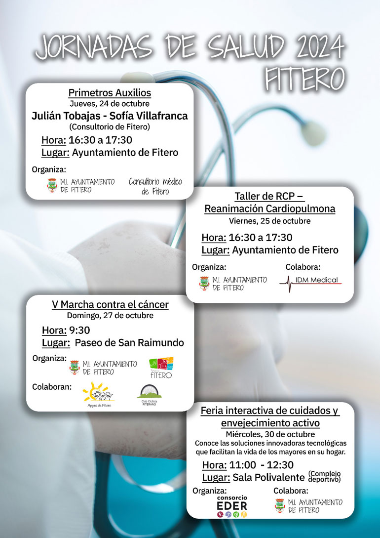 Jornadas de Salud 2024 en Fitero