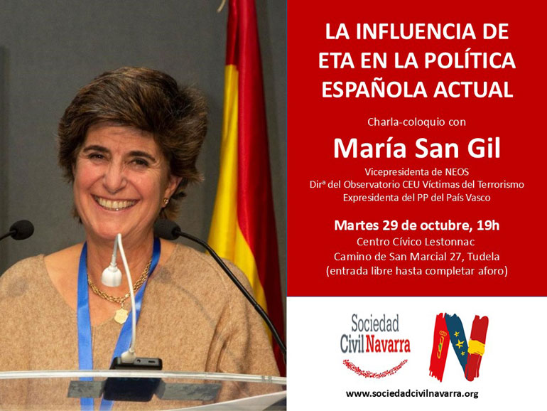 Charla coloquio ‘La influencia de ETA en la política española actual’