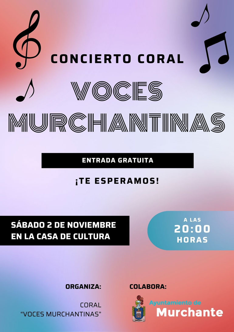 Concierto coral de Voces Murchantinas