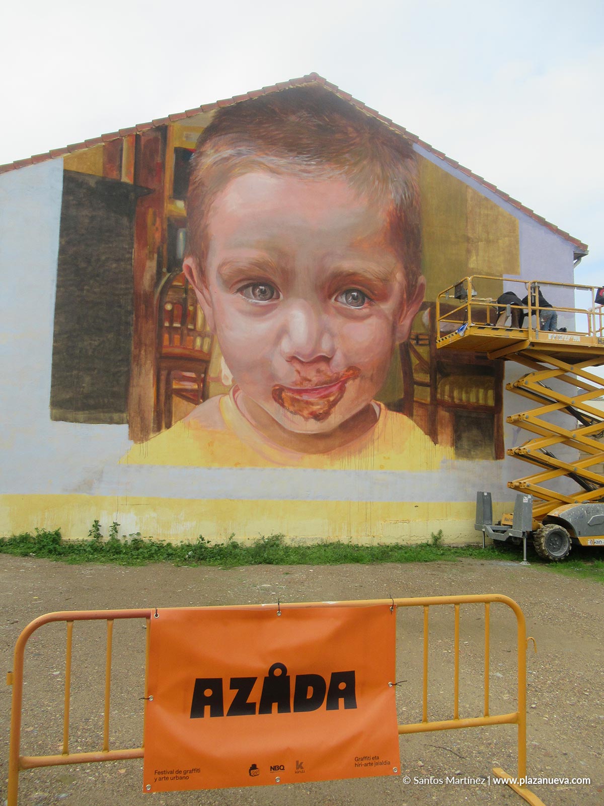 Festival de graffiti y arte urbano Azada 2024 en Murchante 3