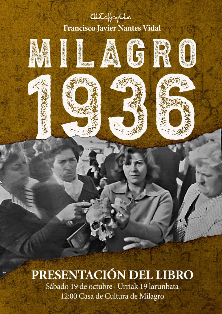 Portada del libro Milagro 1936
