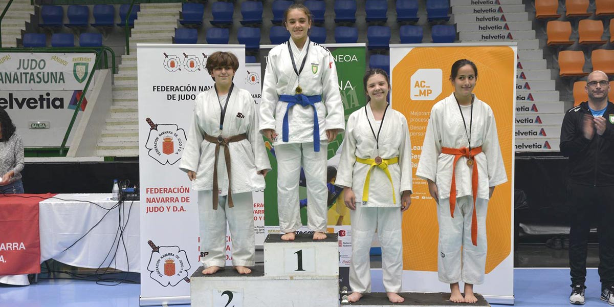 5 medallas para el Judo Shogun en el II Torneo Anaitasuna de Pamplona 2