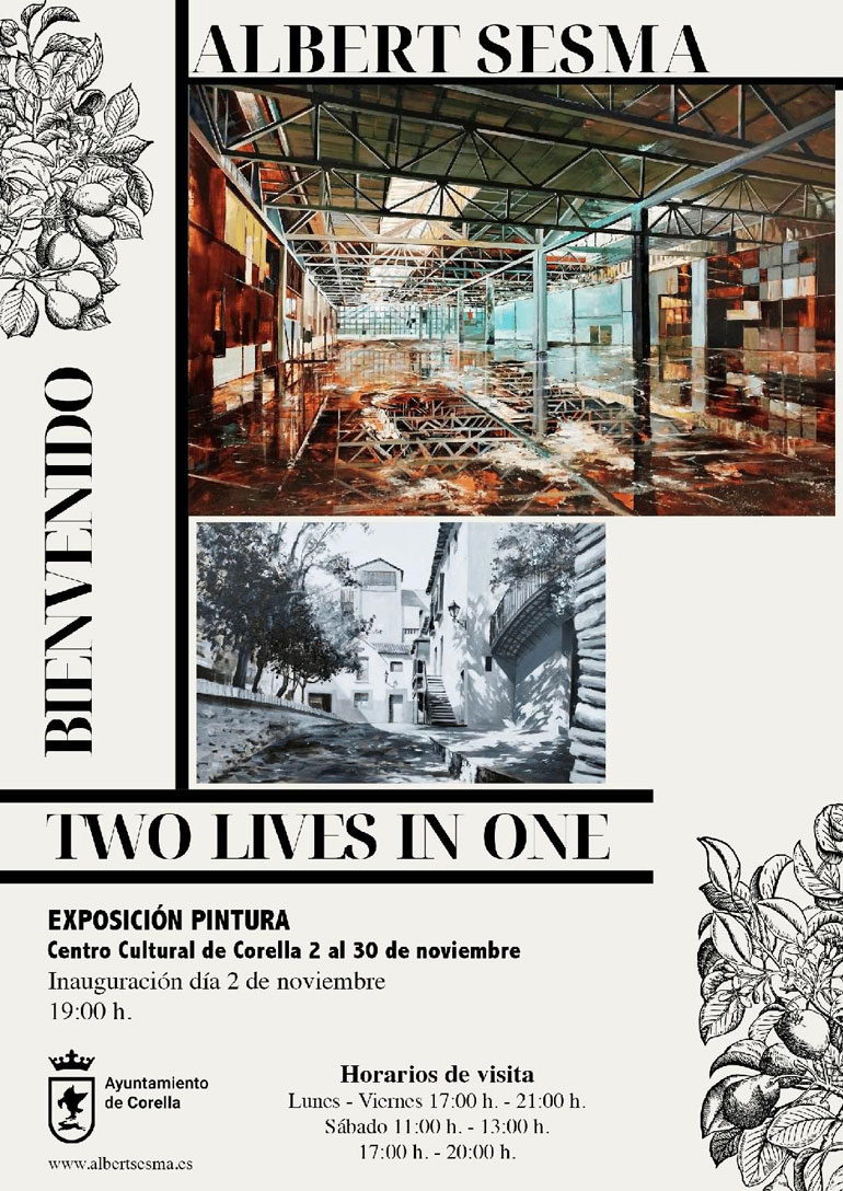 Exposición de pintura ‘Two lives in one’ de Albert Sesma