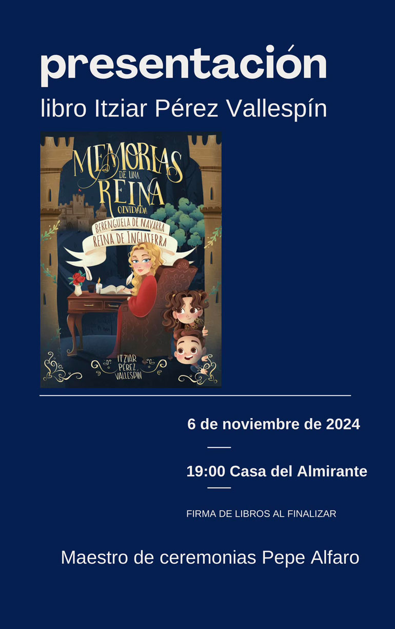Presentación del libro ‘Memorias de una Reina’ de Itziar Pérez Vallespín