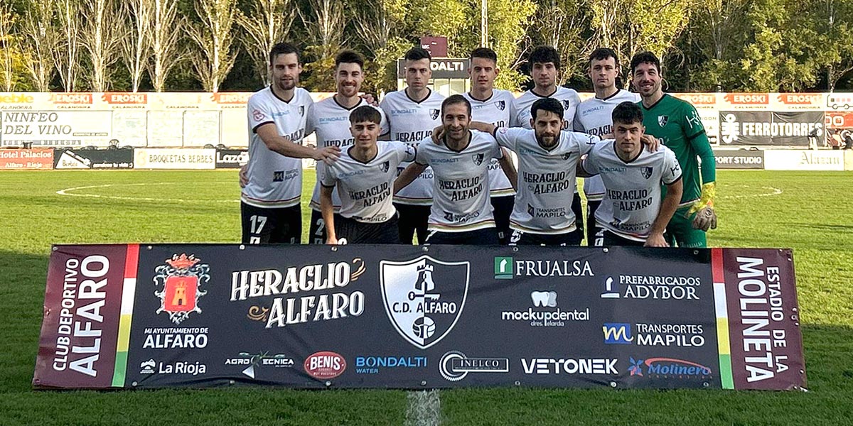 El CD Alfaro no logró sacar provecho de su primer gol