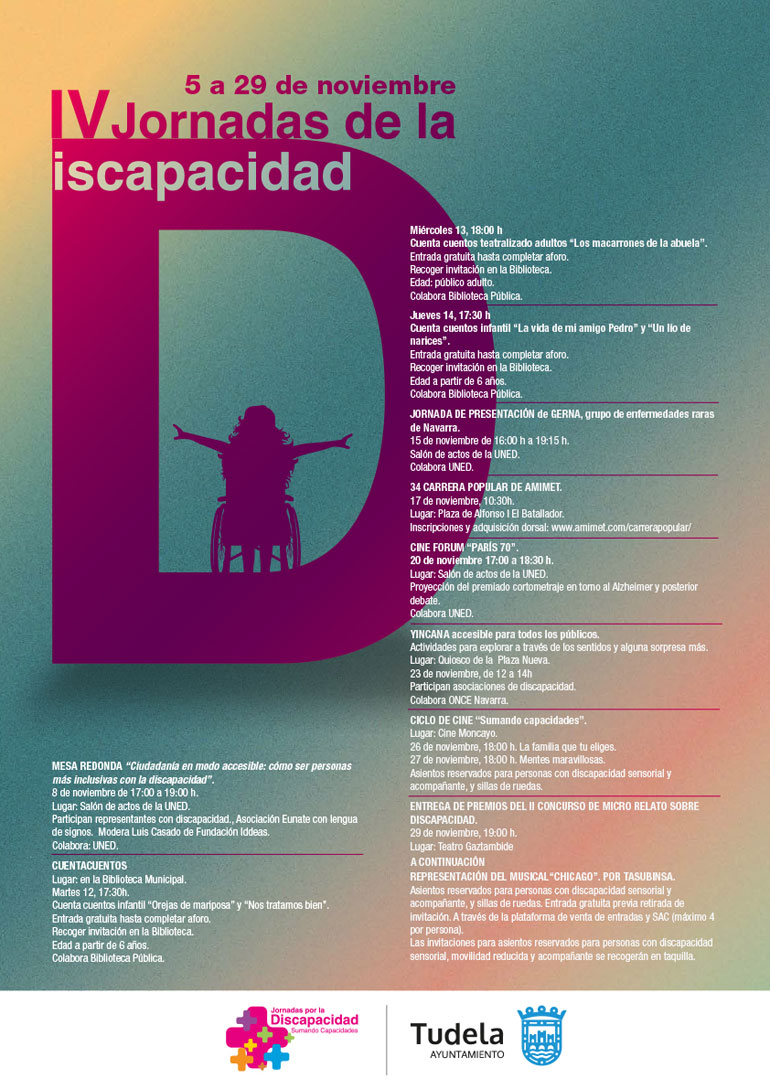 IV Jornadas discapacidad 2024